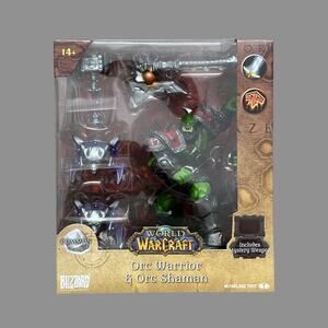 World of Warcraft Orc: McFarlane Toys Warrior/Shaman (Common) 1:12 Scale Figure